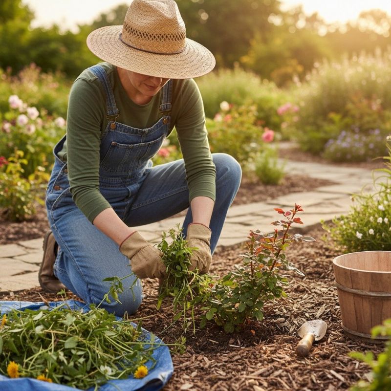 Flower Bed Weeding Service in Rockwall, TX