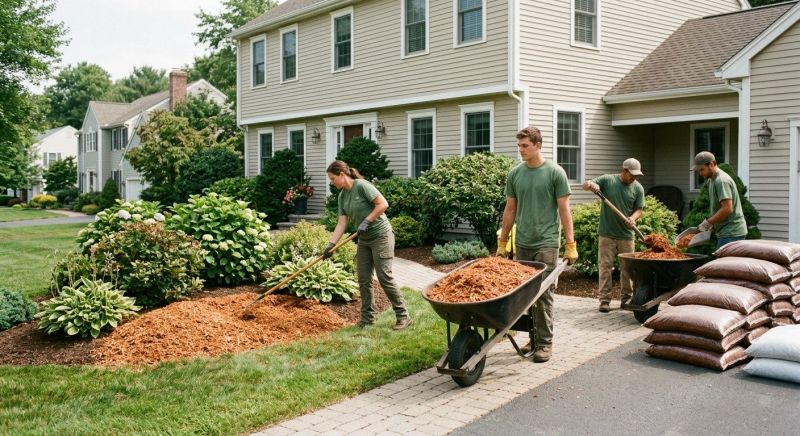 Garden Mulch Installation in Honolulu, HI