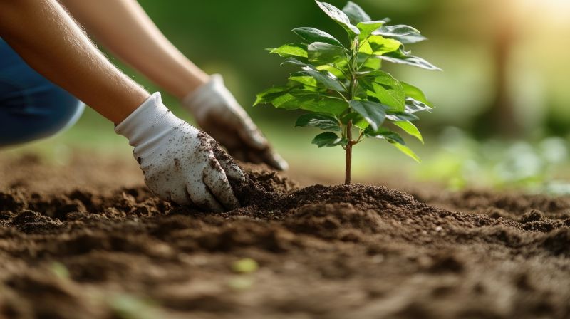 Japanese Maple Planting in Ventura County, CA
