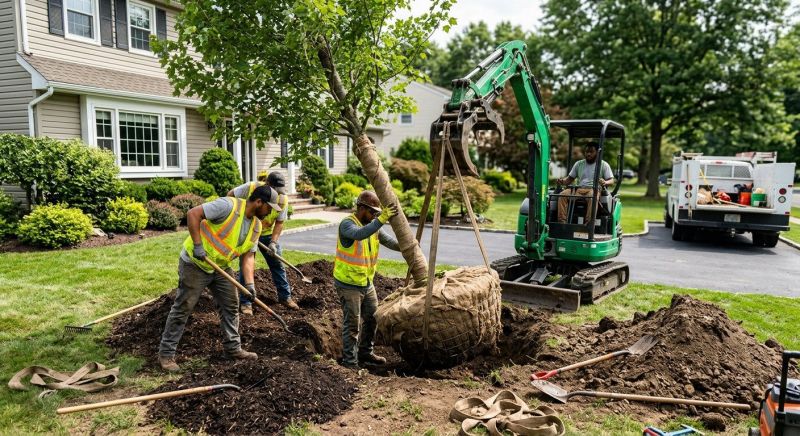 Maple Tree Planting in Honolulu, HI