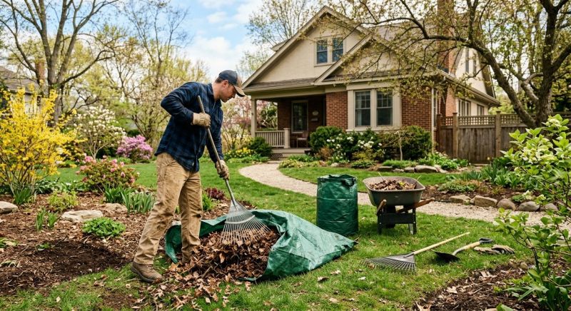 Spring Lawn Cleanup in Honolulu, HI